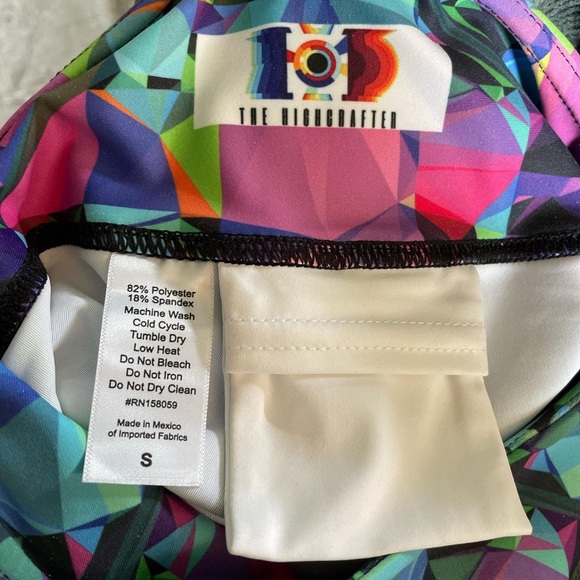 Psychedelic Graphic Leggings - Picture 3 of 3